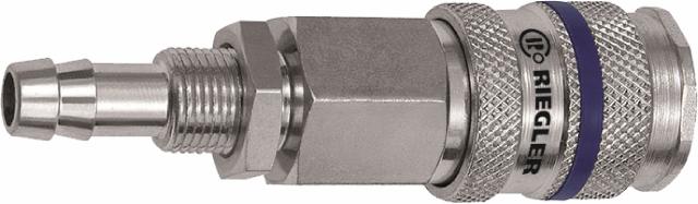 Lynkobling m. push-on og skot gennemføring